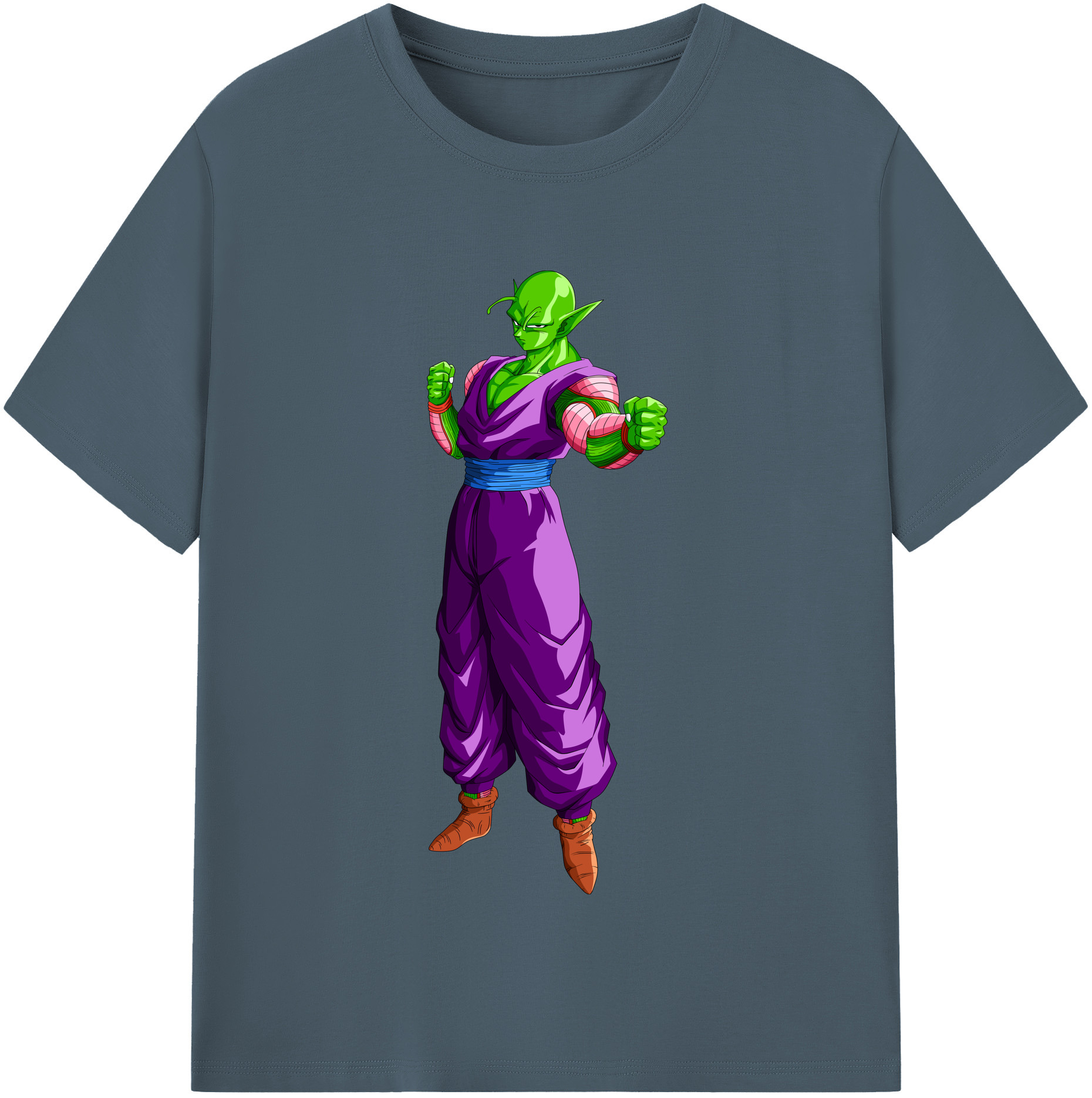 （画像用） ドラゴンボール ピッコロ DRAGON BALL Piccolo 綿100％半袖Tシャツ（フロントプリント）
